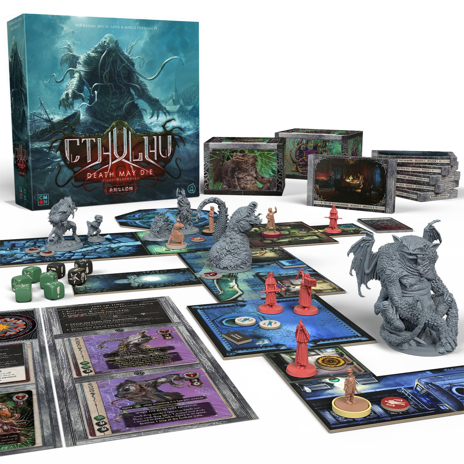 クトゥルフ 死もまた死すべし ボードゲーム Amazon | クトゥルフ ～死もまた死すべし～ 未知なる恐怖[CMONJAPAN